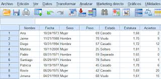 spss base de datos