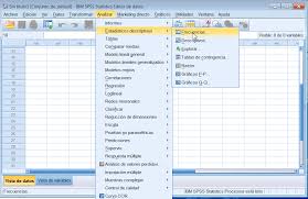 analisis estadistico con spss