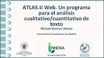 Potenciando la Investigación Científica con ATLAS.ti: Análisis Cualitativo Avanzado